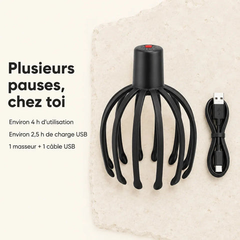 [Scale AI] usp_icons, Masseur pieuvre rechargeable Nuvéa